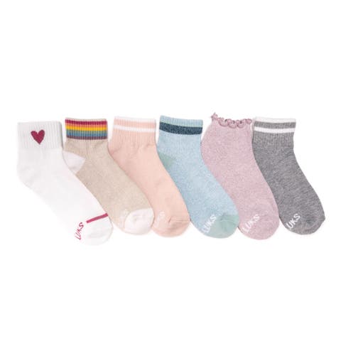 Dream Step Mini Crew Socks 6 Pair Pack