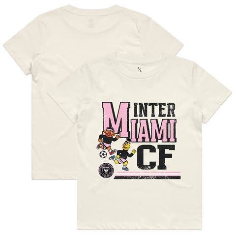 Youth Peace Collective x Sesame Street Cream Inter Miami CF Vintage T-Shirt