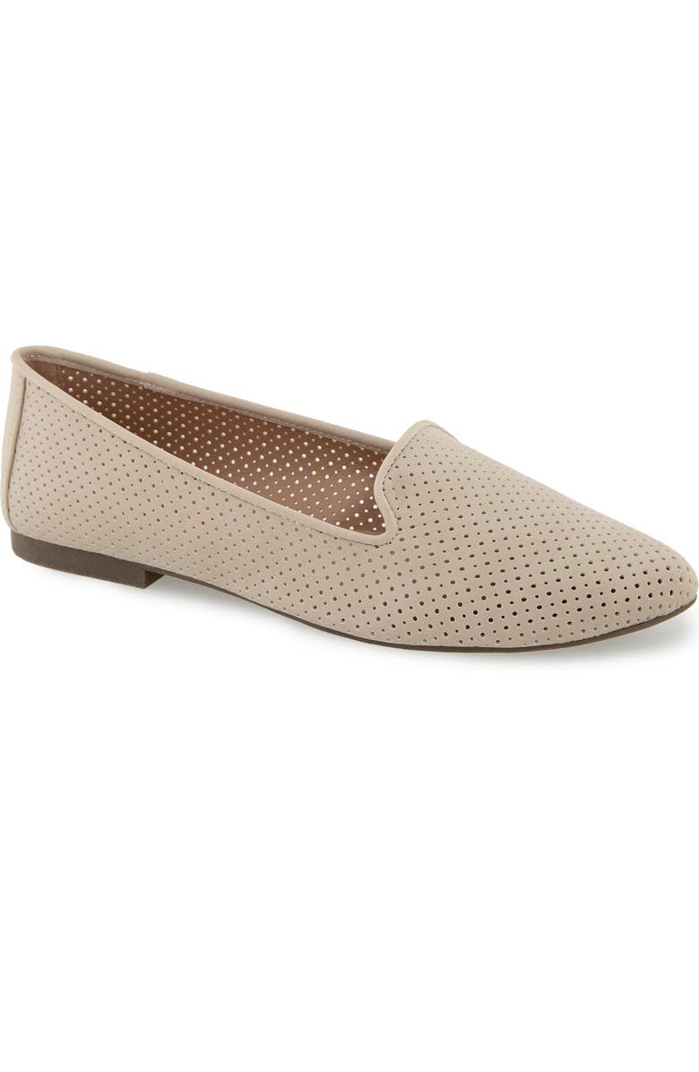 UNIONBAY Winsome Perforated Flat, Main, color, Beige