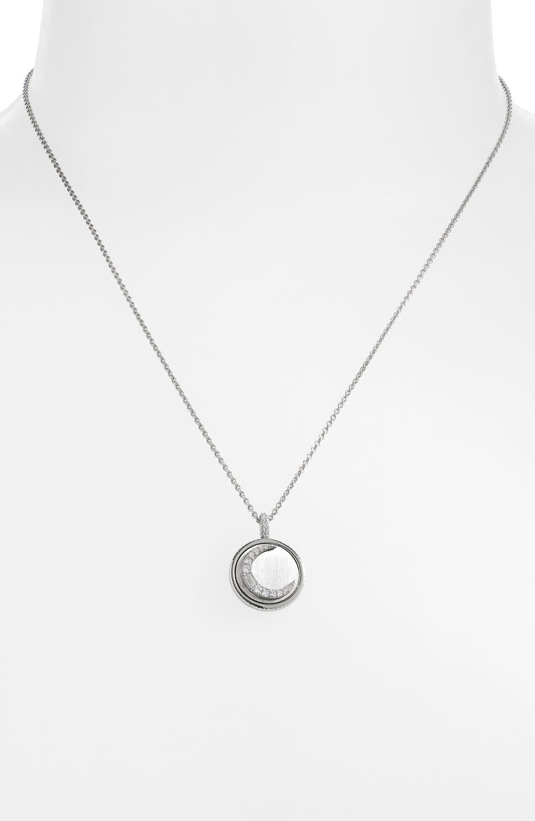Nadri Crescent Pendant Necklace, Alternate, color,
