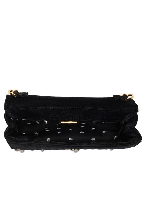 Lele Sadoughi Mini Tabitha Top Handle Bag In Black