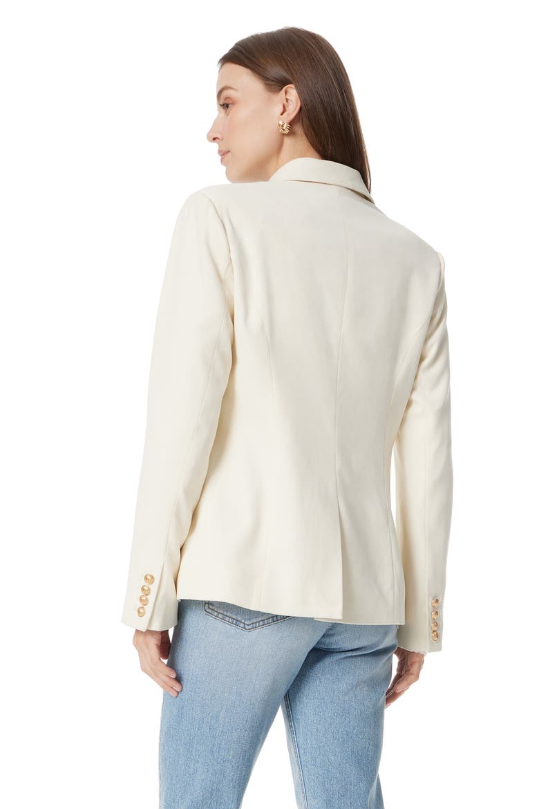 Imogen Double Breasted Blazer, Alternate, color, CREAM