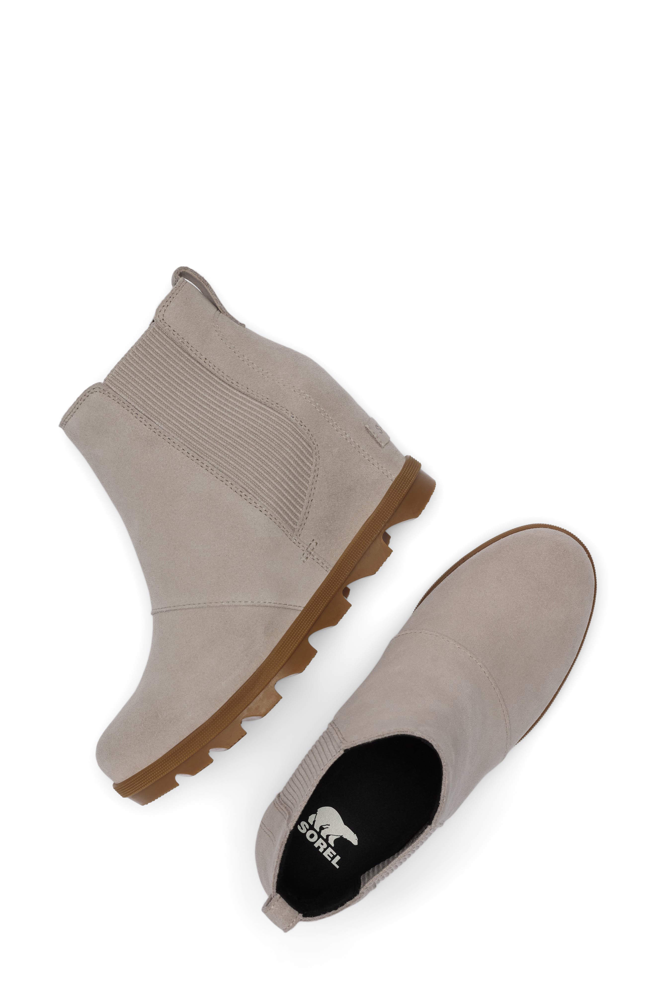 Joan Rhapsody Waterproof Chelsea Boot, Alternate, color, CRUSHED CLAY/ GUM 2