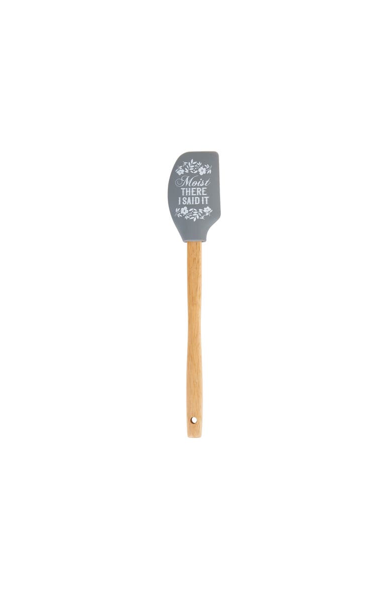 Moist There I Said It Gray Spatula Rubber Grey, Main, color, Grey