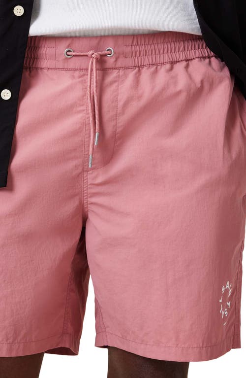 Allsaints Tierra Swim Trunks In Amara Pink