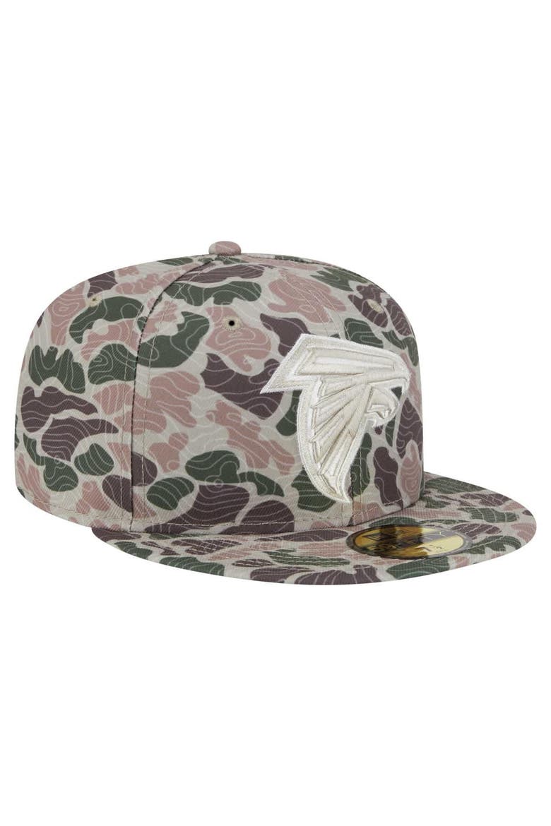 Men's New Era  Atlanta Falcons Geo Camo 59FIFTY Fitted Hat, Alternate, color, Camo