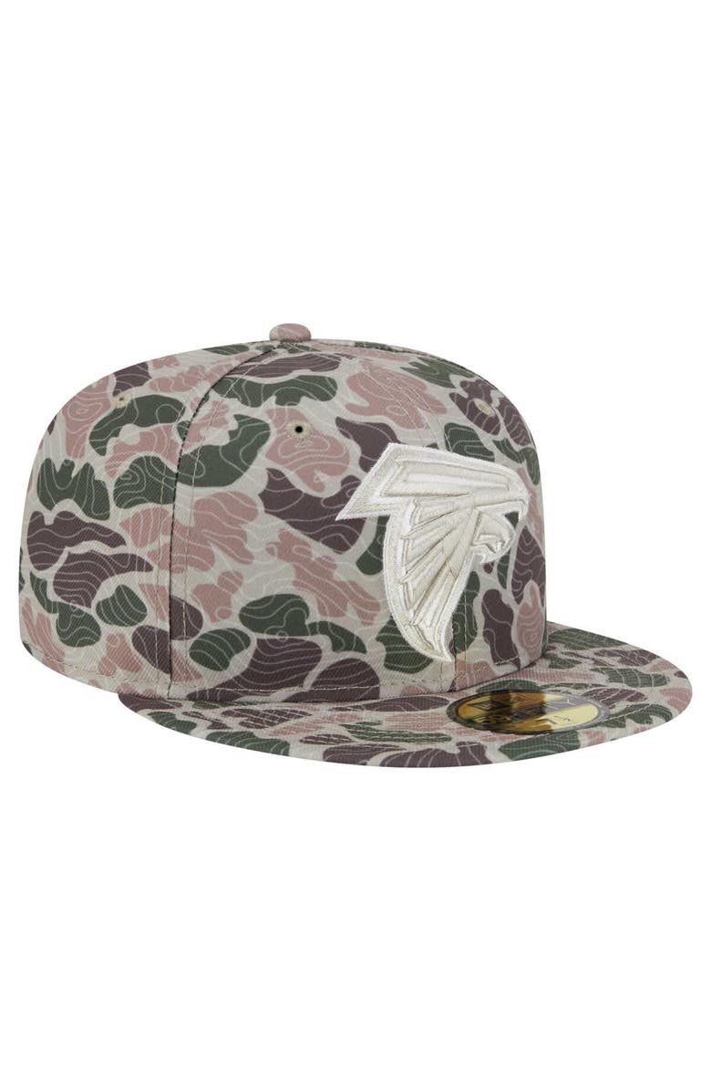 New Era Men's New Era Atlanta Falcons Geo Camo 59FIFTY Fitted Hat, Alternate, color, Camo