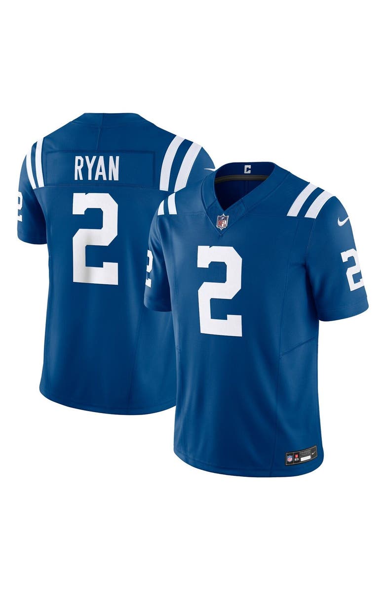 Nike Men's Nike Matt Ryan Royal Indianapolis Colts Vapor F.U.S.E. Limited Jersey, Main, color, Royal