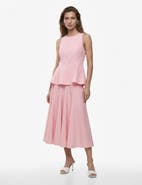 Koton Crew Neck Sleeveless Peplum Top