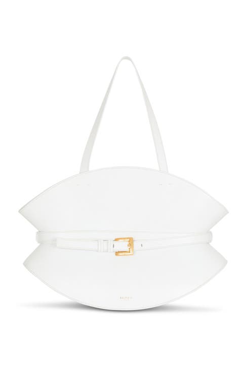 Medium Shuffle bag in calfskin leather