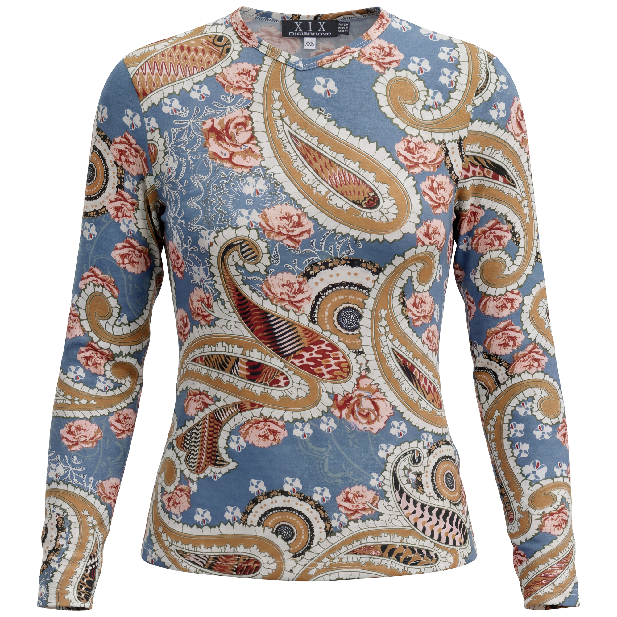 Blue Paisley
