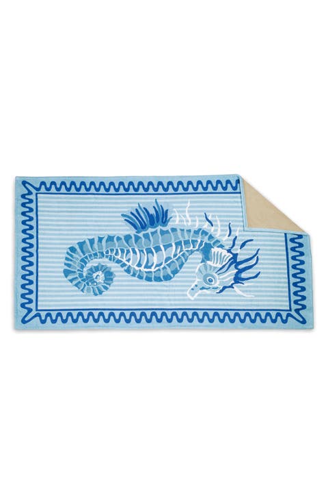 Seahorse Beach Towel