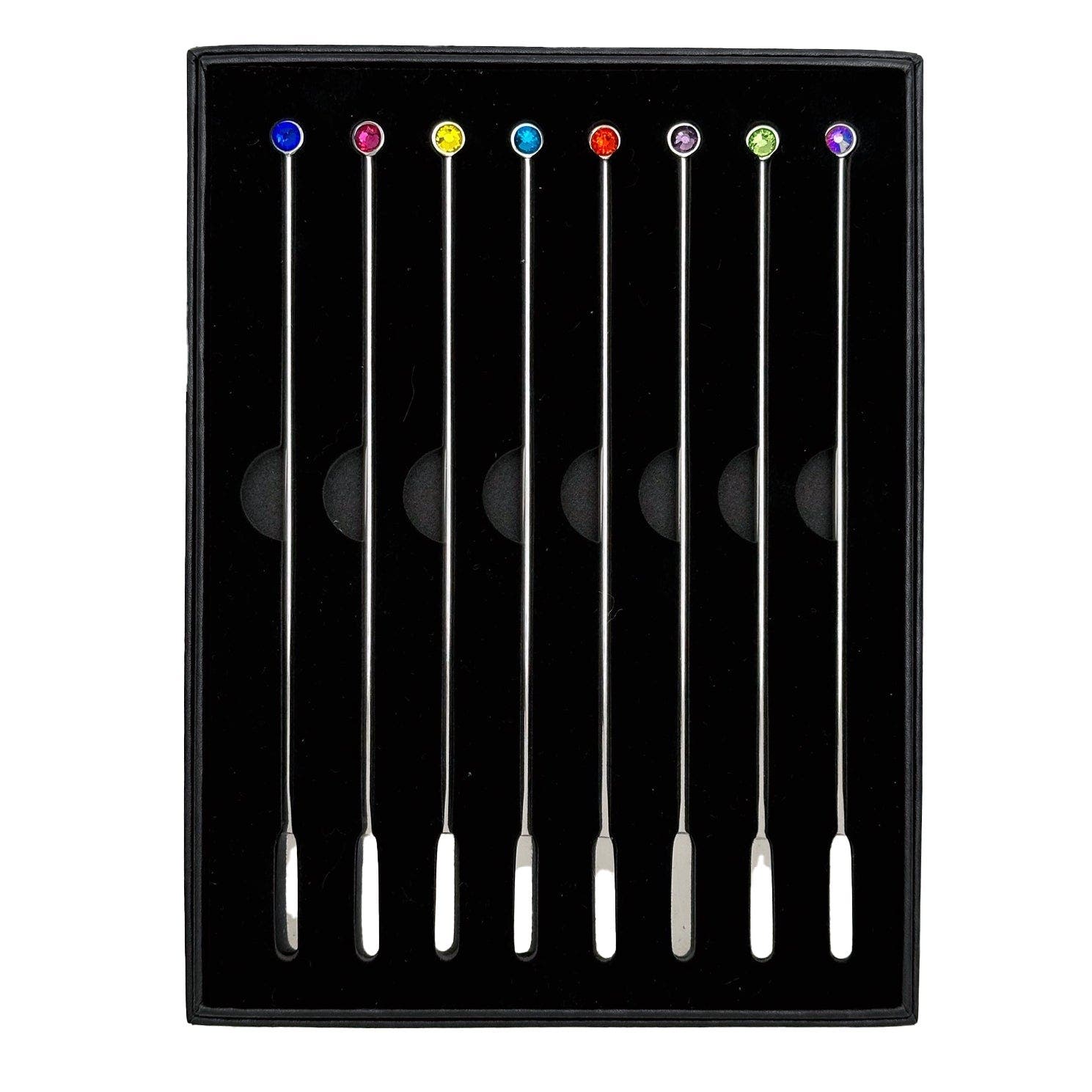 Prince of Scots Crystal Cocktail Stir Sticks