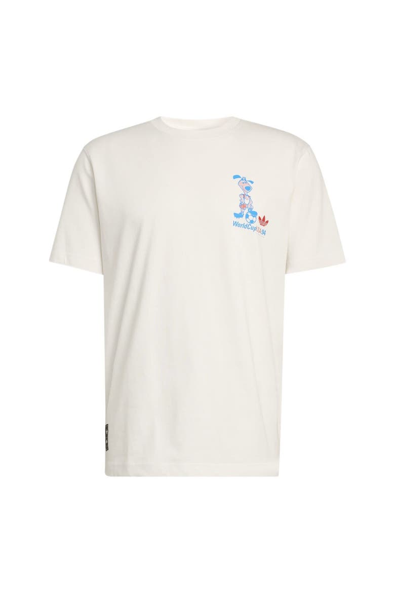 Men's adidas White 1994 FIFA World Cup Striker Mascot T-Shirt (Men