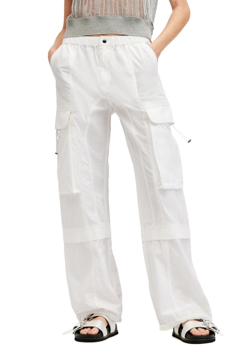 Barbara Cargo Pants, Main, color, OPTIC WHITE