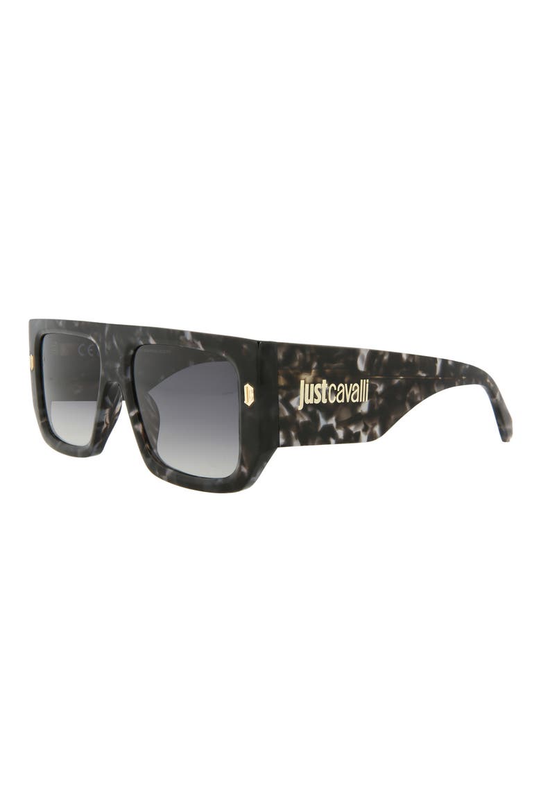 56mm Shield Sunglasses, Alternate, color, GREY HAVANA GREY HAVANA SMOKE
