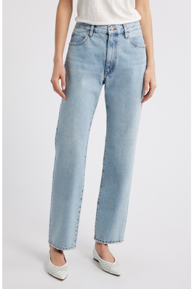 The Staple High Waist Straight Leg Jeans, Main, color, OUTLAW