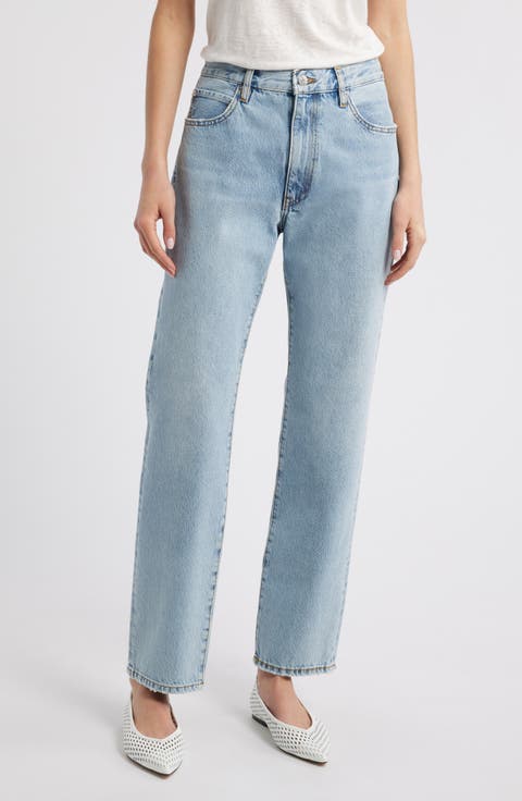 The Staple High Waist Straight Leg Jeans (Outlaw)