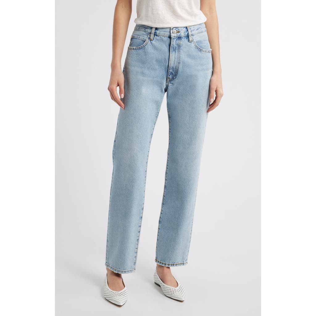 Frame The Staple High Waist Straight Leg Jeans