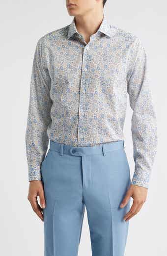 Jack Victor Bourget Floral Cotton Button-Up Shirt