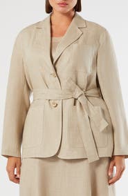 Marina Rinaldi Gioia Linen Jacket
