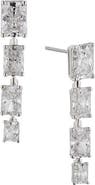 Nadri Isle Linear Cubic Zirconia Drop Earrings
