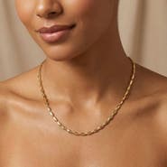 Bliss Diamond 14k Gold Women's 24" Chain Necklace 17 Grams 4mm Thick