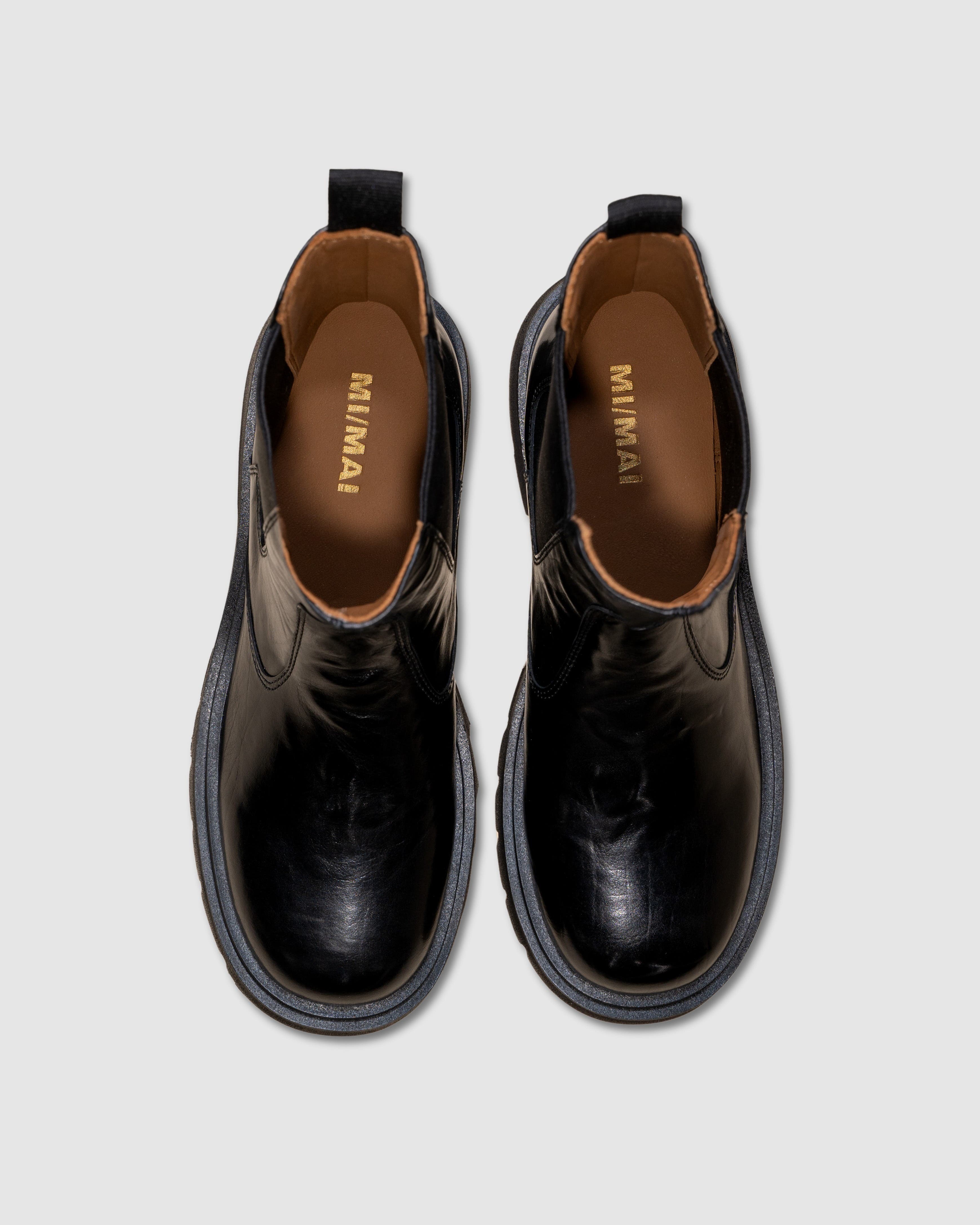 MI/MAI Arne Chunky Sole Ankle Boots, Alternate, color, Black