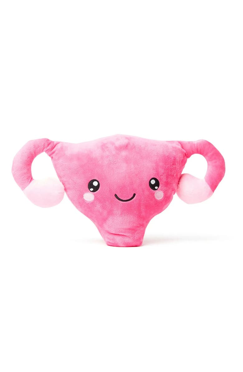 Nerdbugs Uterus Plushie Organ, Main, color, Bright Pink