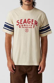 Seager Co Riggins Graphic Cotton Blend T-Shirt