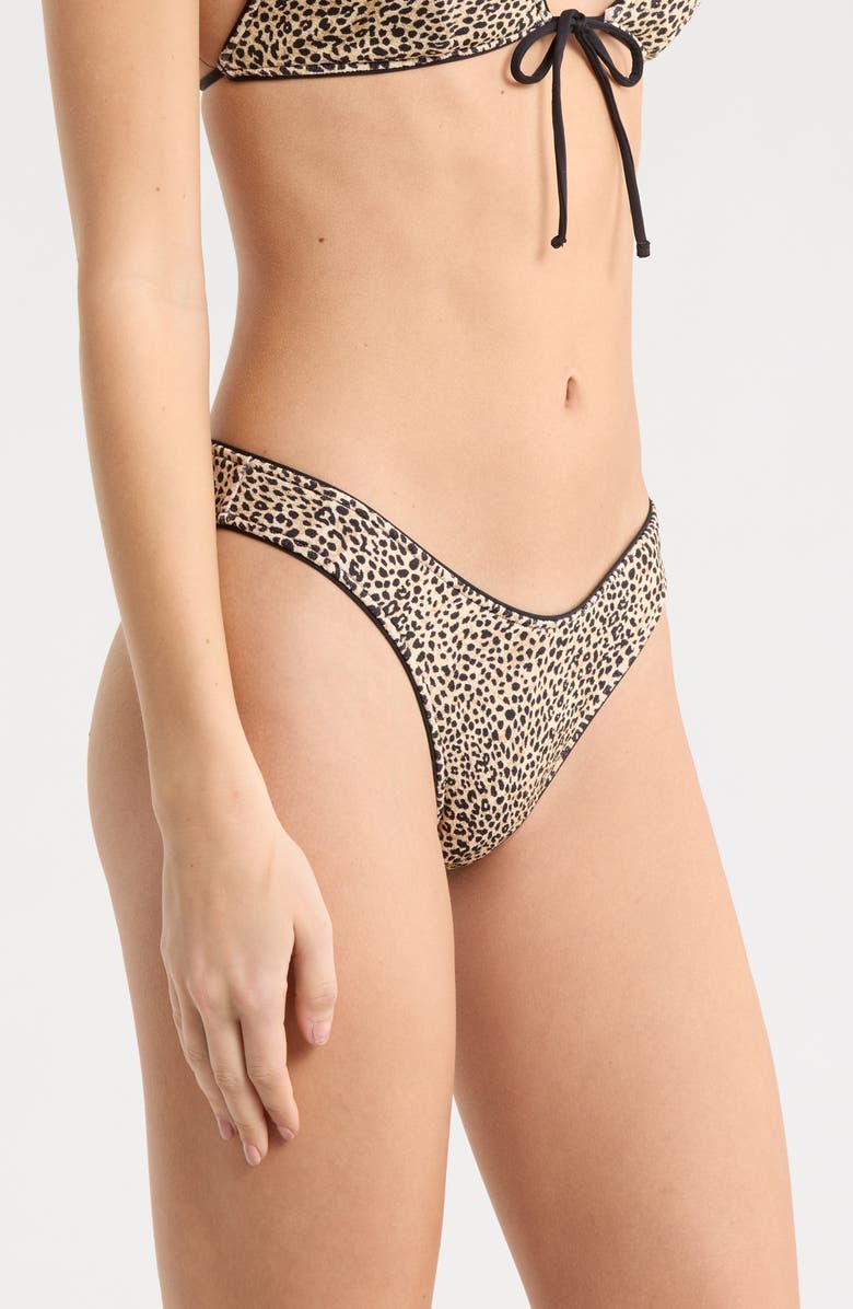 Rip Curl Coastal Instinct Bikini Bottoms, Alternate, color, Black