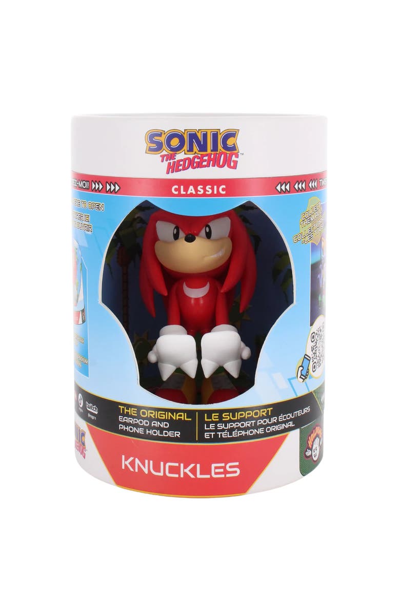 Exquisite Gaming Holdems Sega Knuckles Earbud 
Phone Holder, Alternate, color, Multicolored