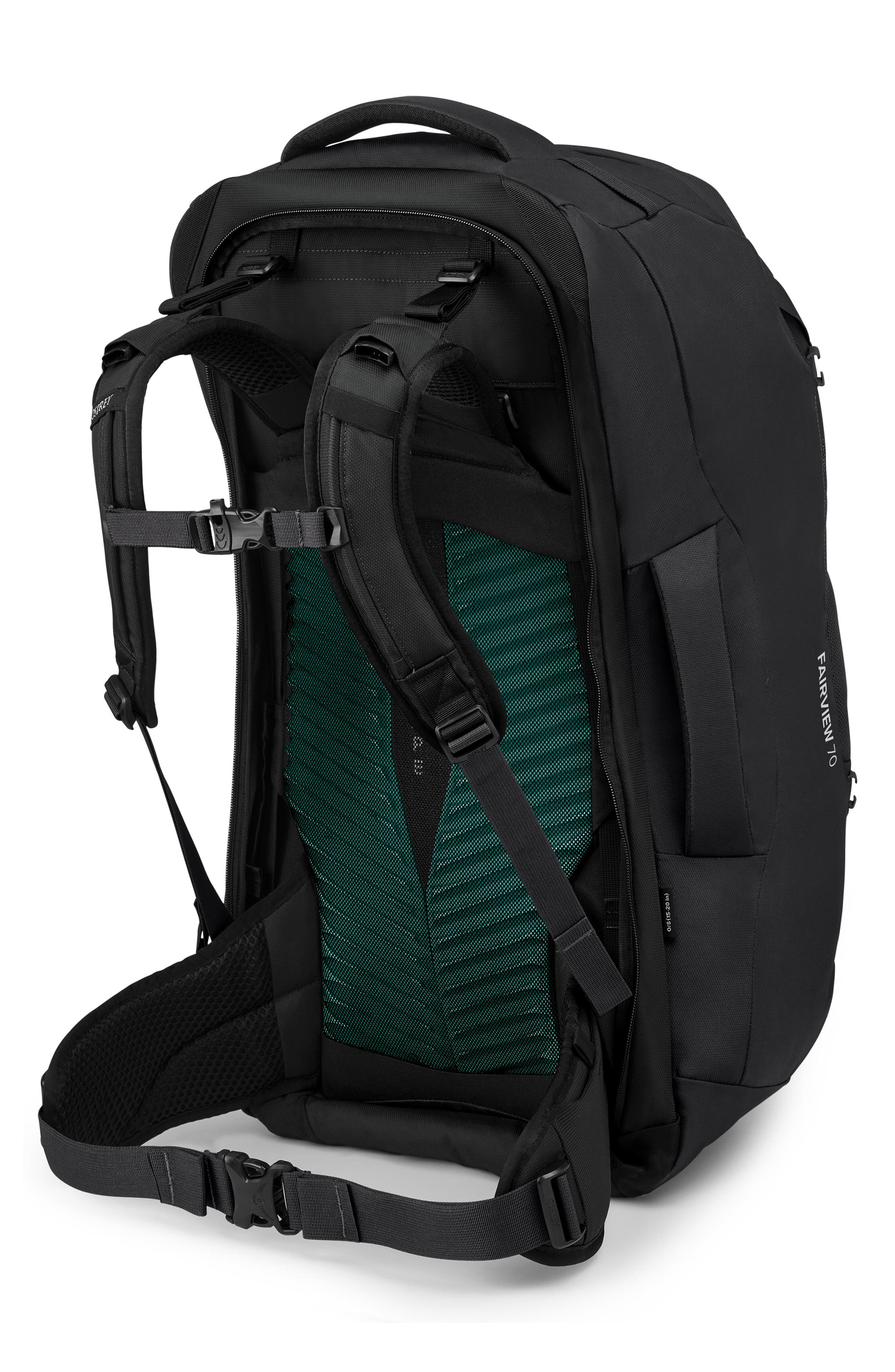 Osprey Fairview 70-Liter Women's Travel Backpack, Alternate, color, Black