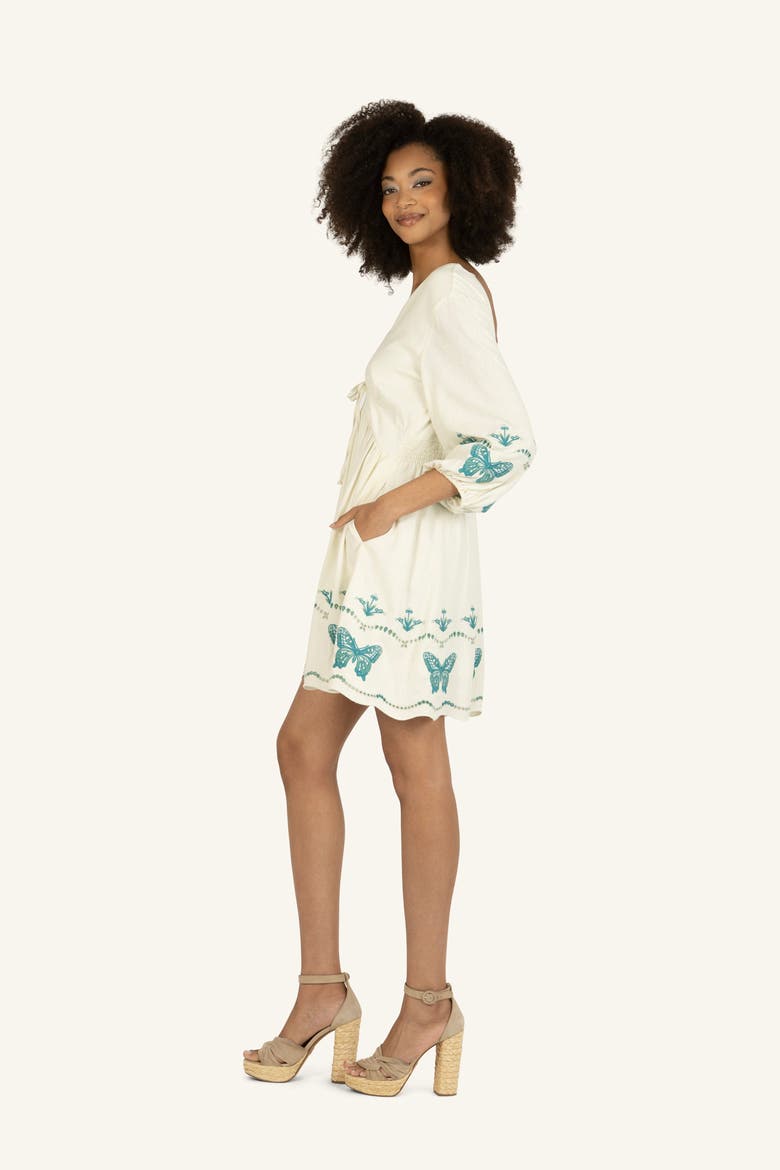 Gia Dress, Alternate, color, Antique Crème