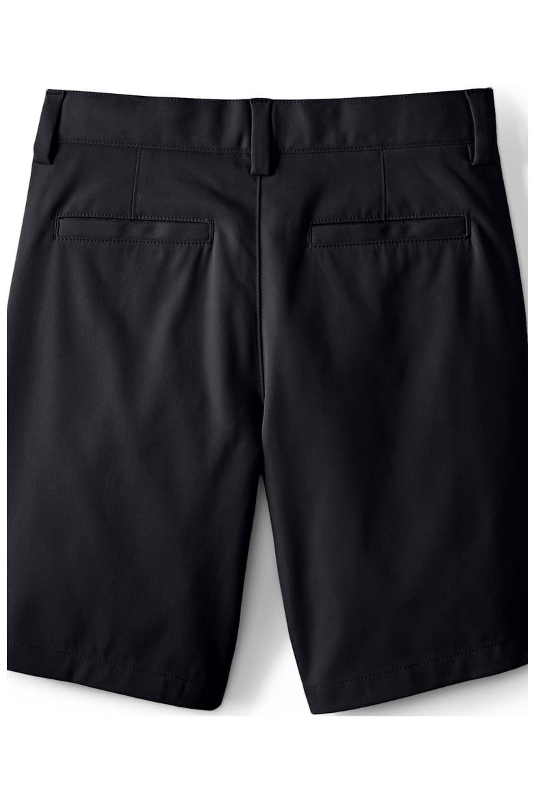 Boys Husky Active Performance Chino Shorts, Alternate, color, Black