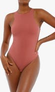Popilush Cloudsense Shapewear Sleeveless Cutaway Round Neck Bodysuit