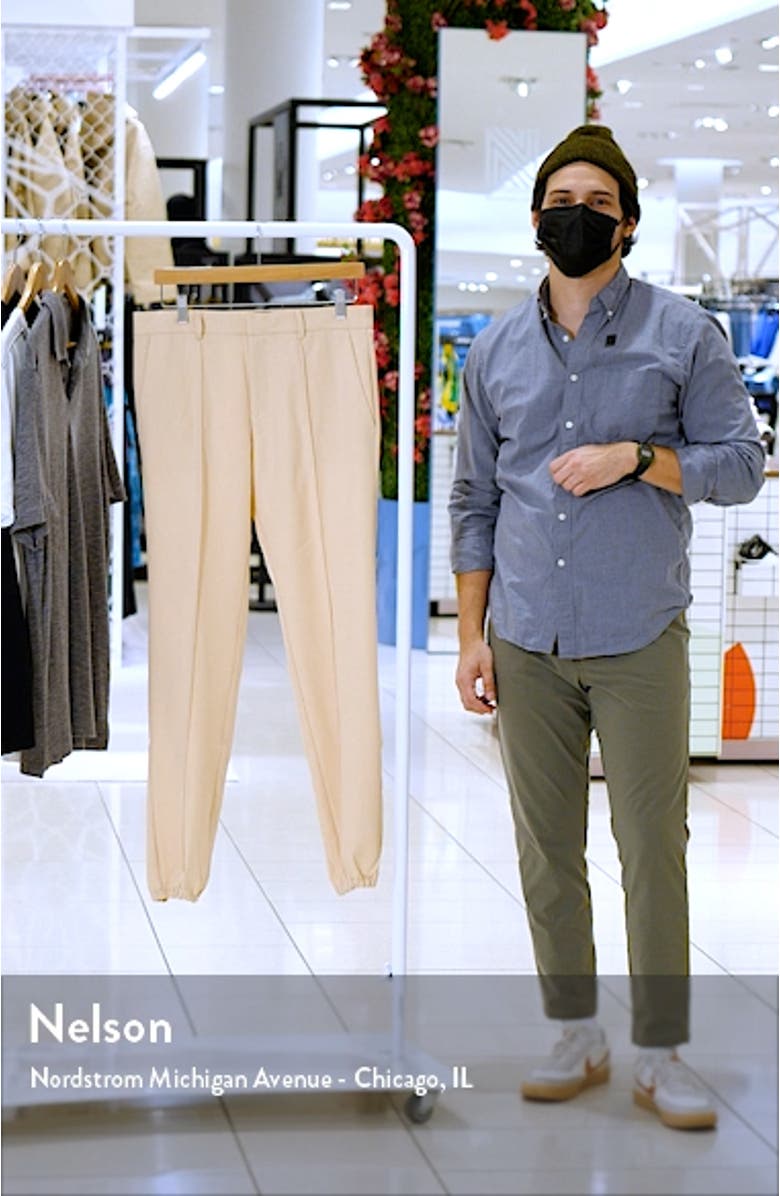 Smart Slim Woven Joggers, sales video thumbnail