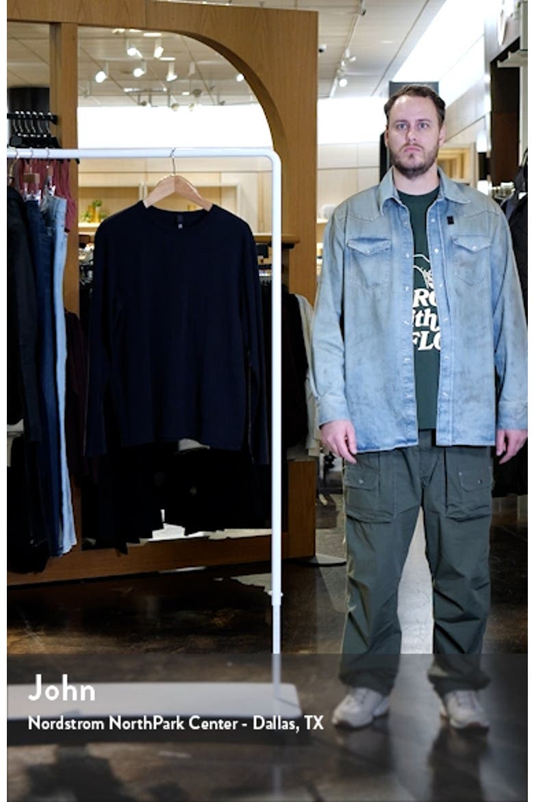 Relaxed Long Sleeve Jersey T-Shirt video