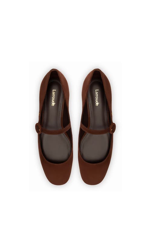 Larroude Larroudé Blair Ballet Flat In Brown