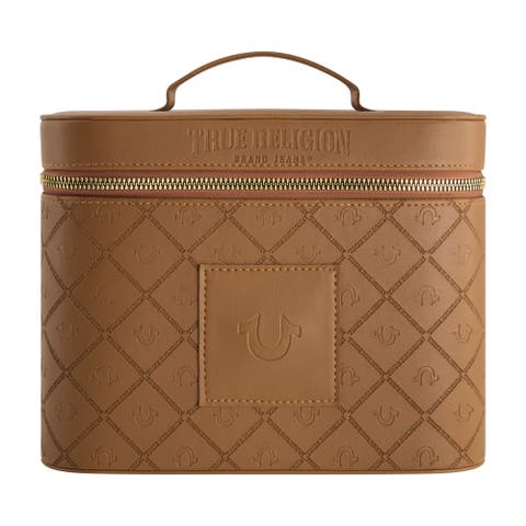 Large Cosmetic Case with Mirror