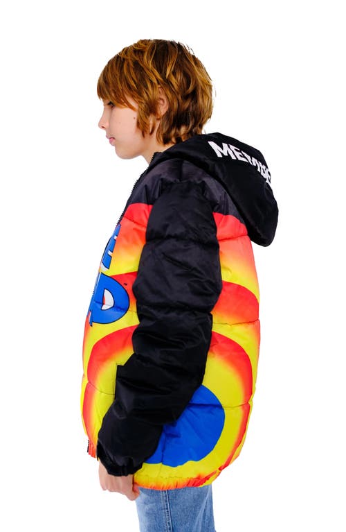 Members Only Boy's Tune Squad Puffer Jacket In Black
