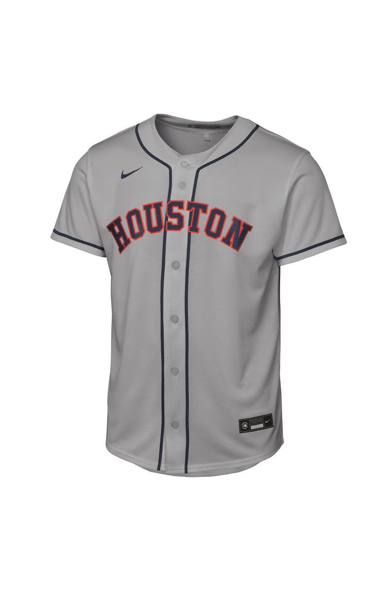 Nike Youth Nike Jose Altuve Gray Houston Astros Road Replica Jersey, Alternate, color, Gray