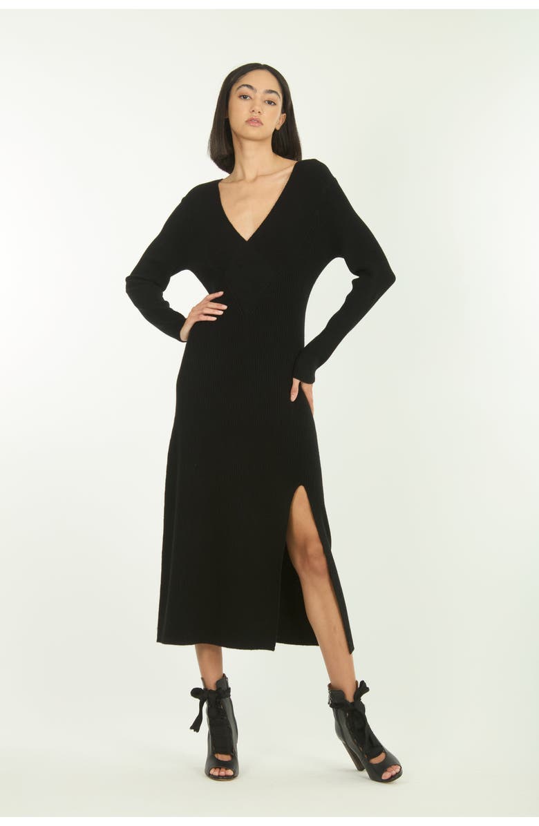 SECRET MISSION Taylor Dress, Alternate, color, Black