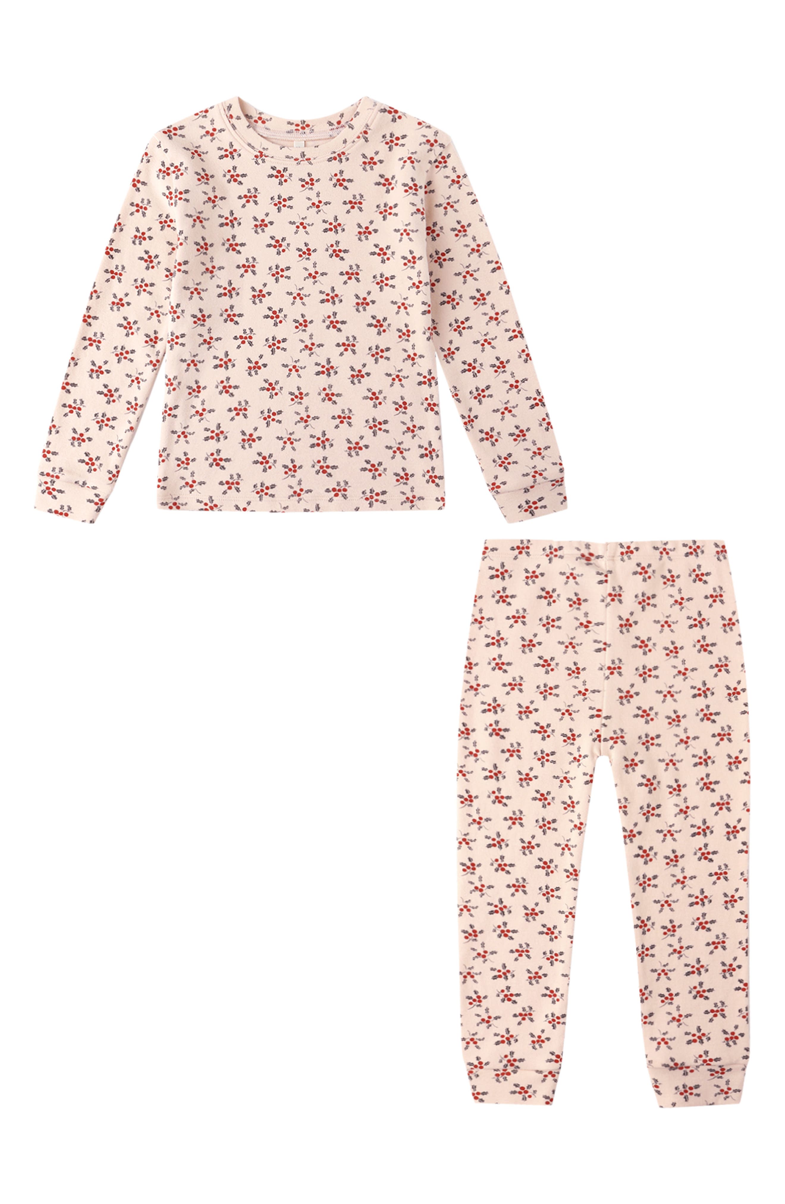 Kids' Fitted Cotton Pajama Set