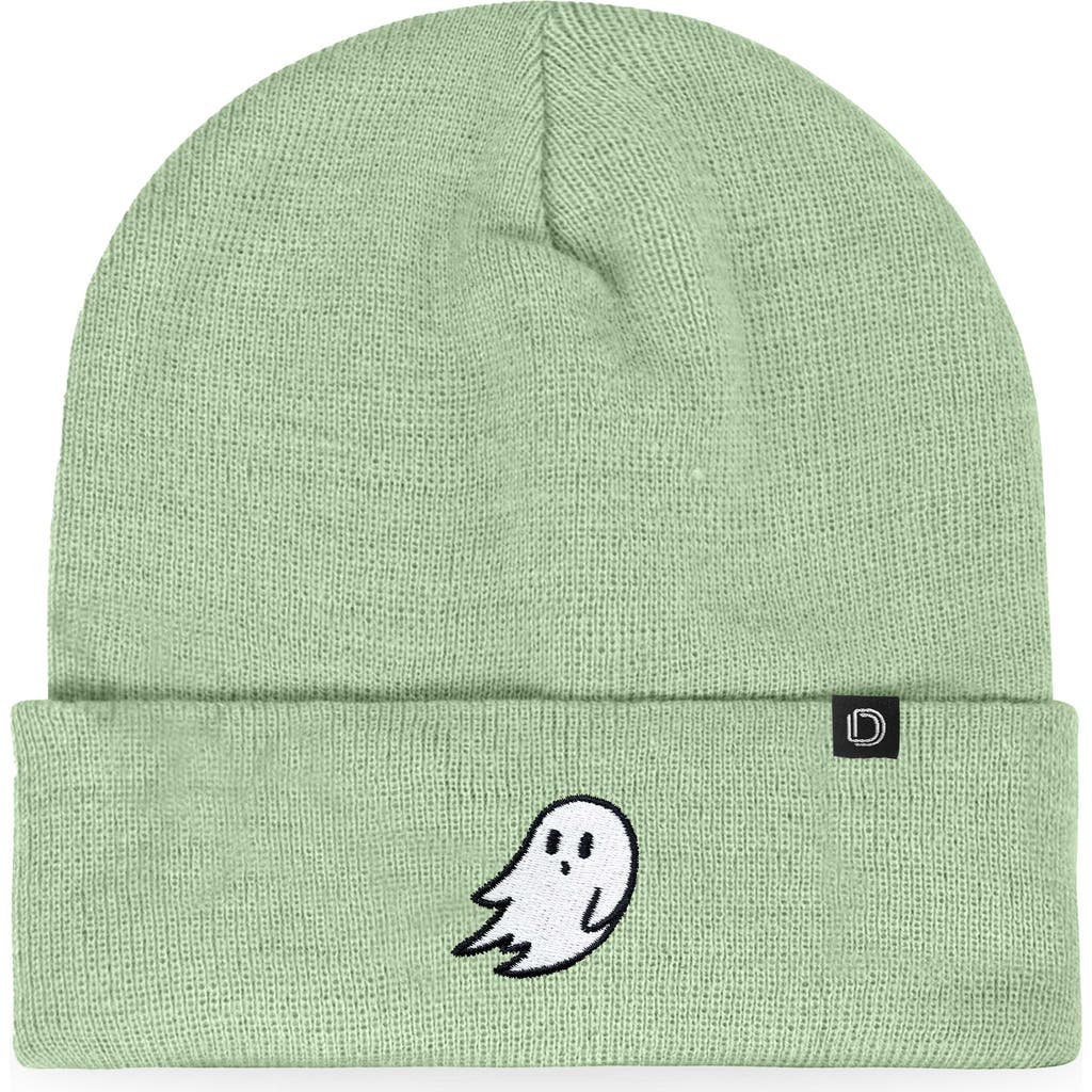 Dalix Ghost Beanie In Light Green