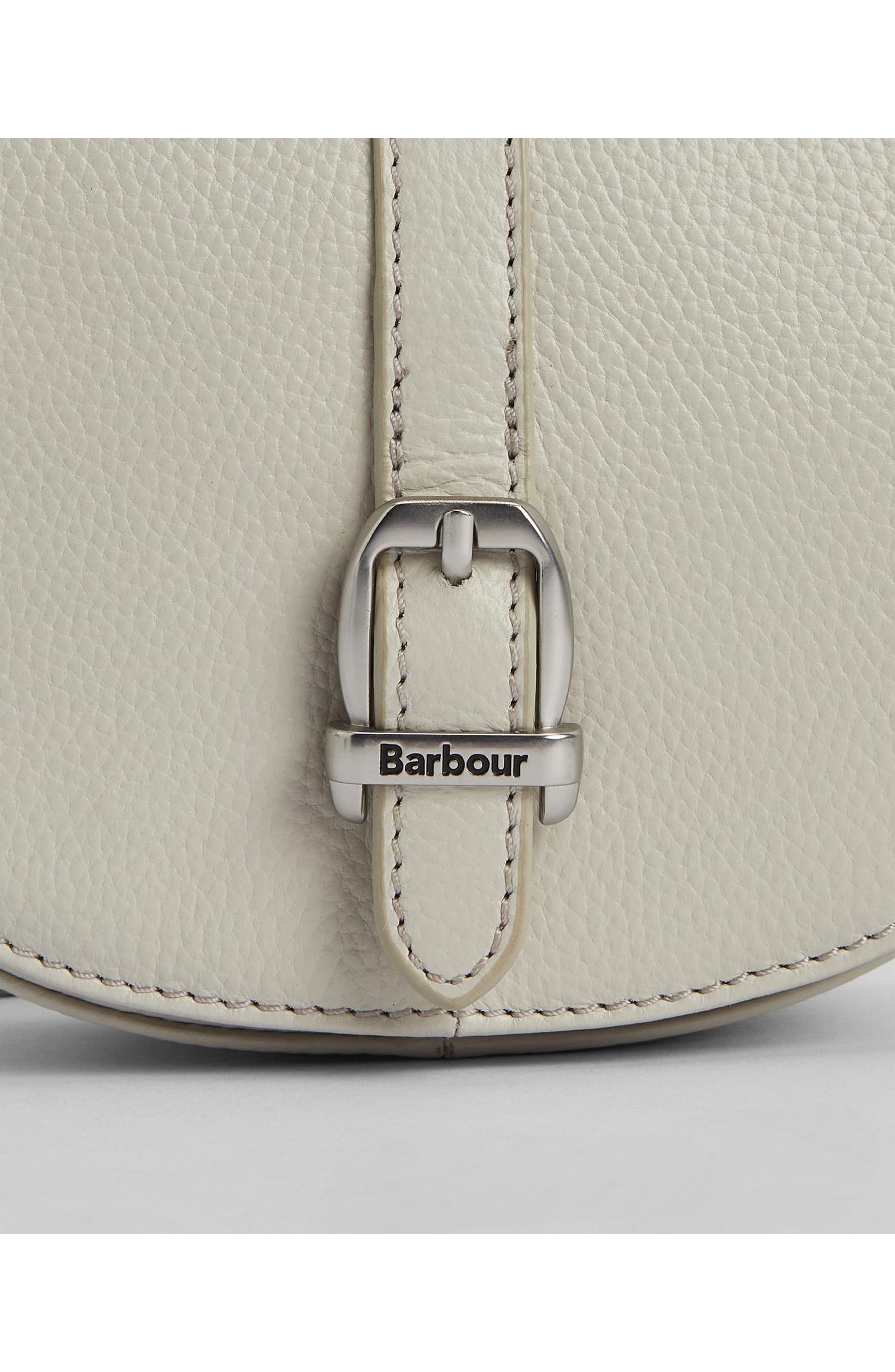 Barbour Laire Leather Saddle Bag, Alternate, color, 