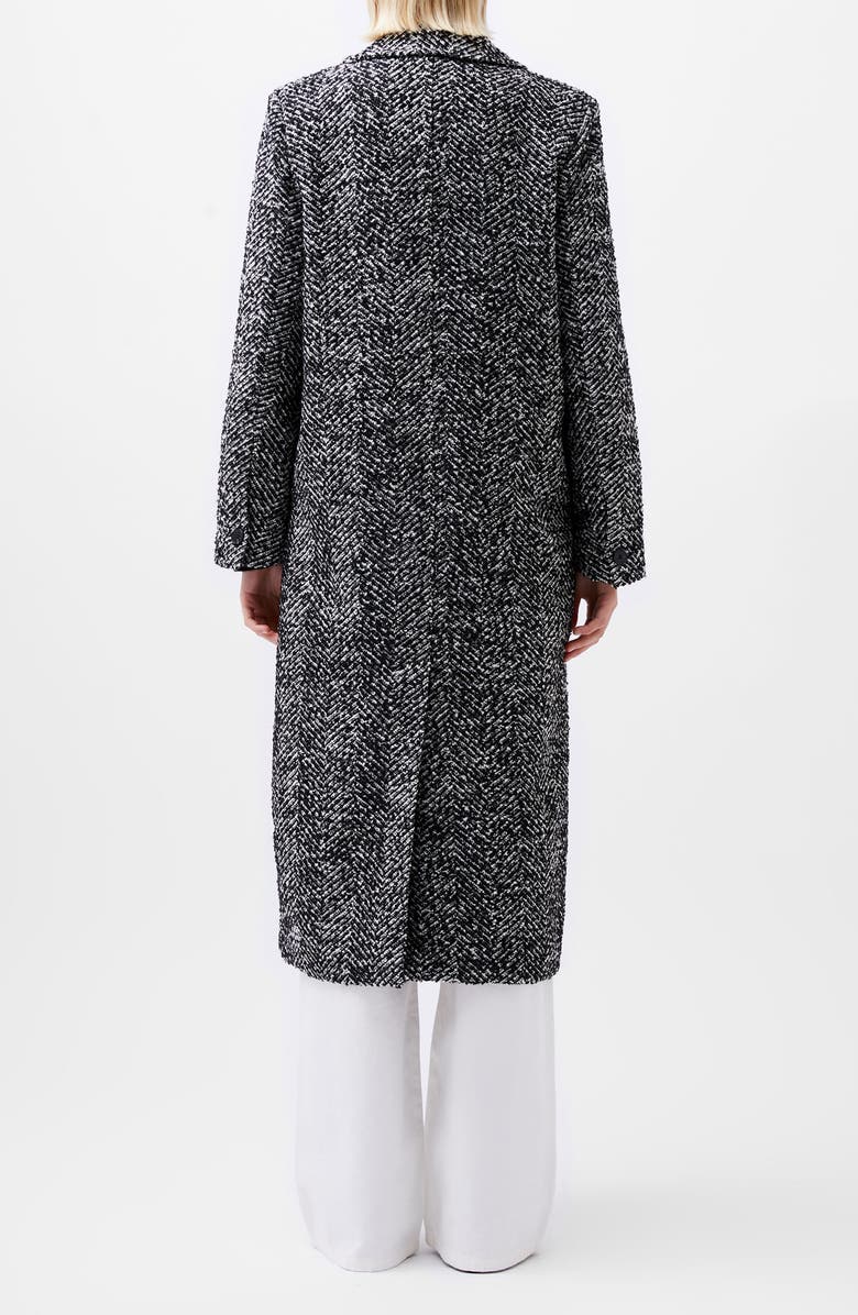 French Connection Chantelle Herringbone Coat, Alternate, color,
