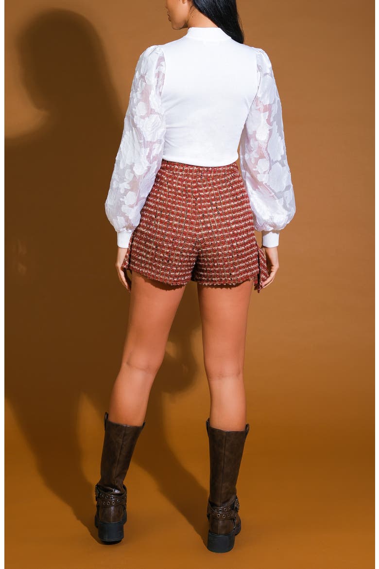 Mixed Media Top, Alternate, color, CREAM