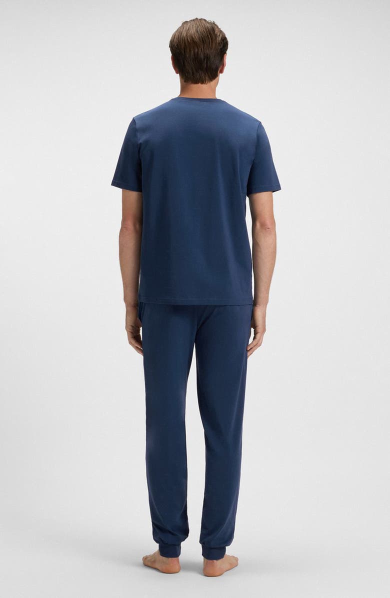 BOSS Mix Match Stretch Cotton Lounge T-Shirt, Alternate, color, Open Blue