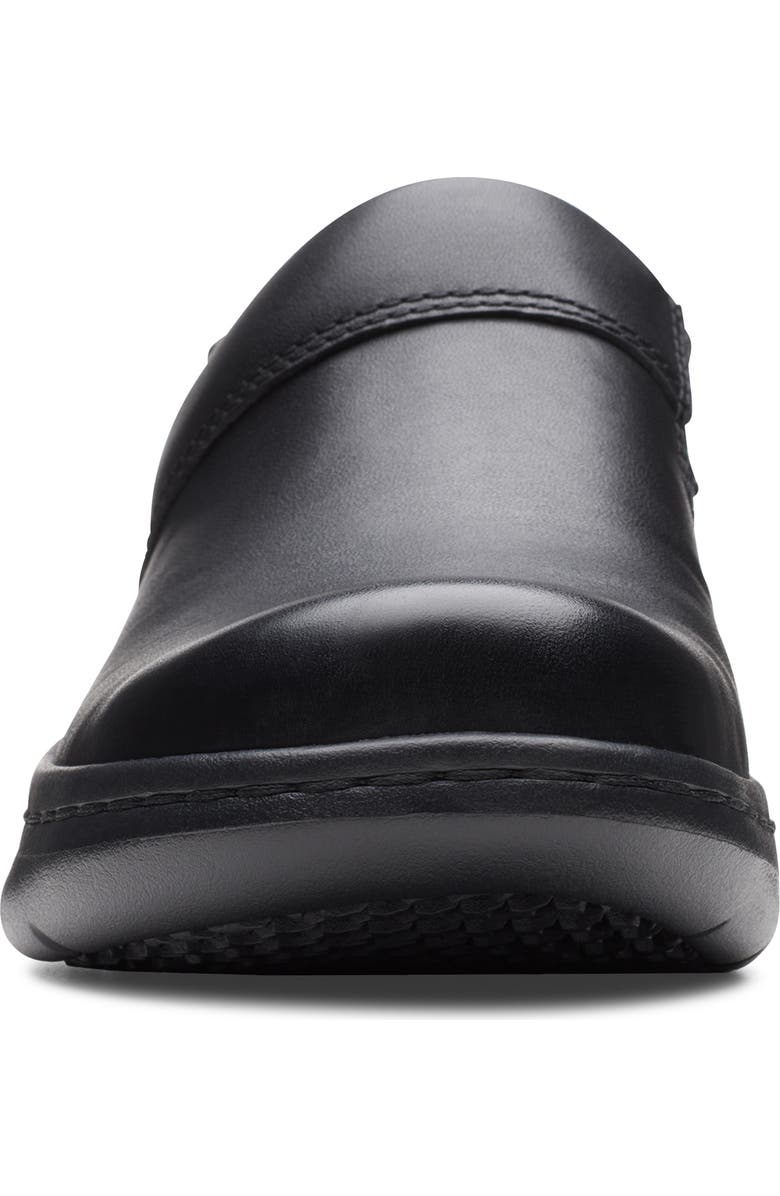 Clarks<sup>®</sup> Pro Gem Clog, Alternate, color, Black Leather